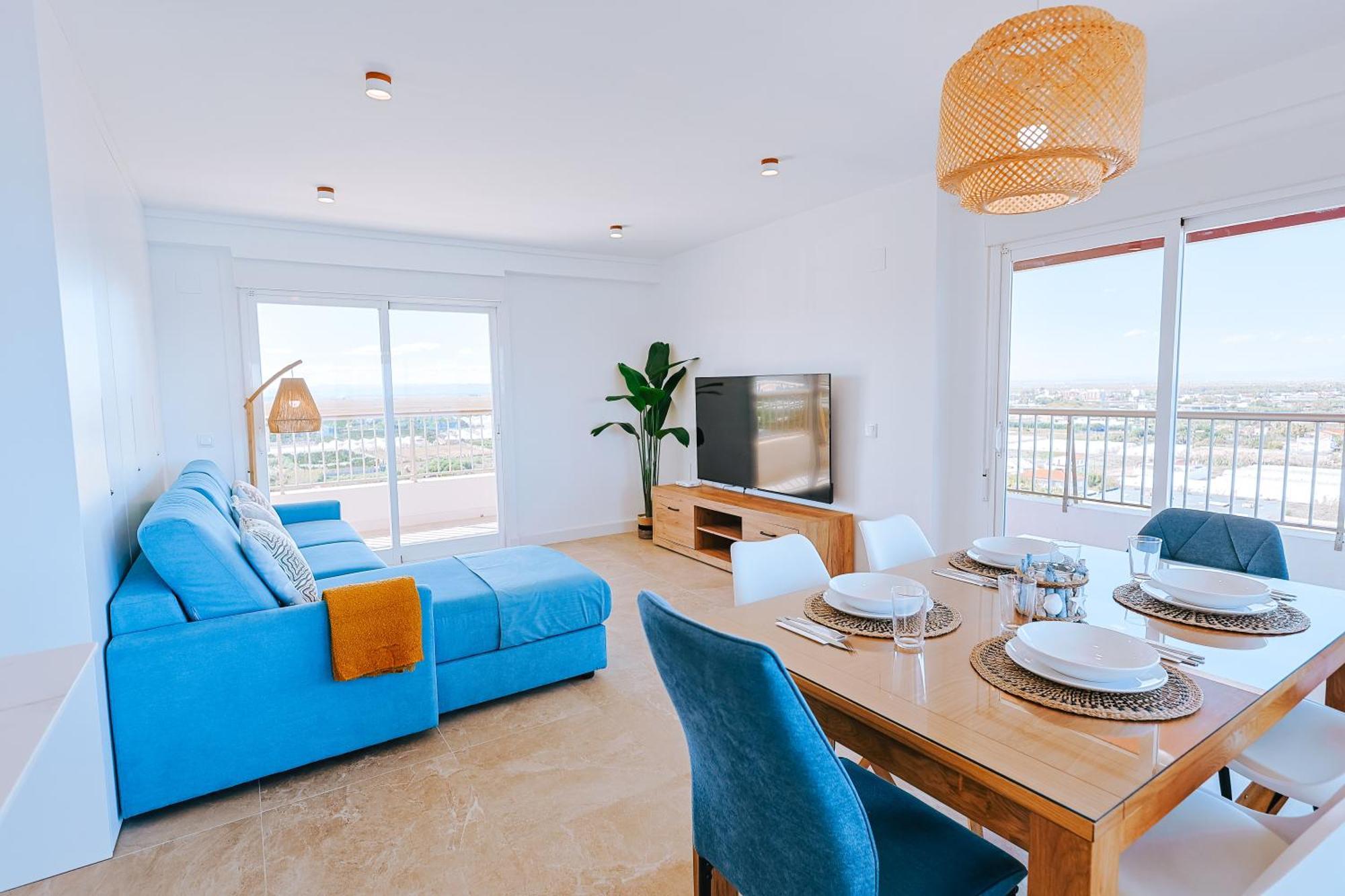 Apartamento Premium Con 5 Piscinas Barbacoa Tenis Frontenis Mareny Blau Exterior foto